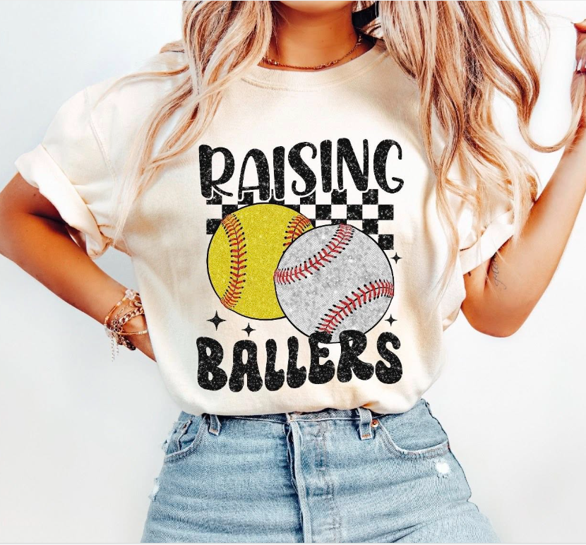 RAISIN BALLERS T-SHIRT - (COMFORT COLOR/BELLA)-061126br