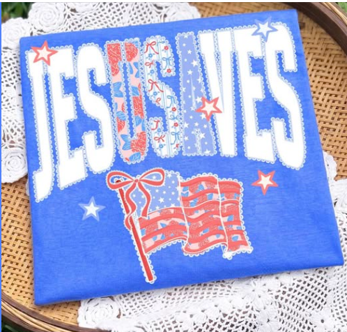 JesUSAves ❤️- T SHIRT - (COMFORT COLOR/BELLA) 061326br