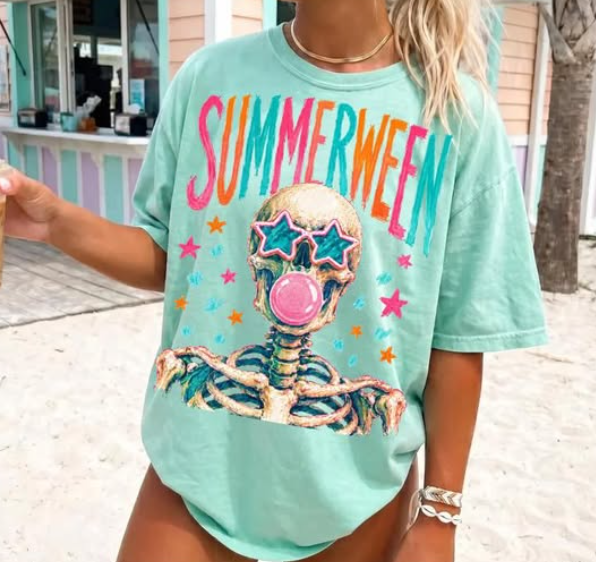 SummerWEEN 🖤🖤🖤 - T SHIRT - (COMFORT COLOR/BELLA) 062526MG