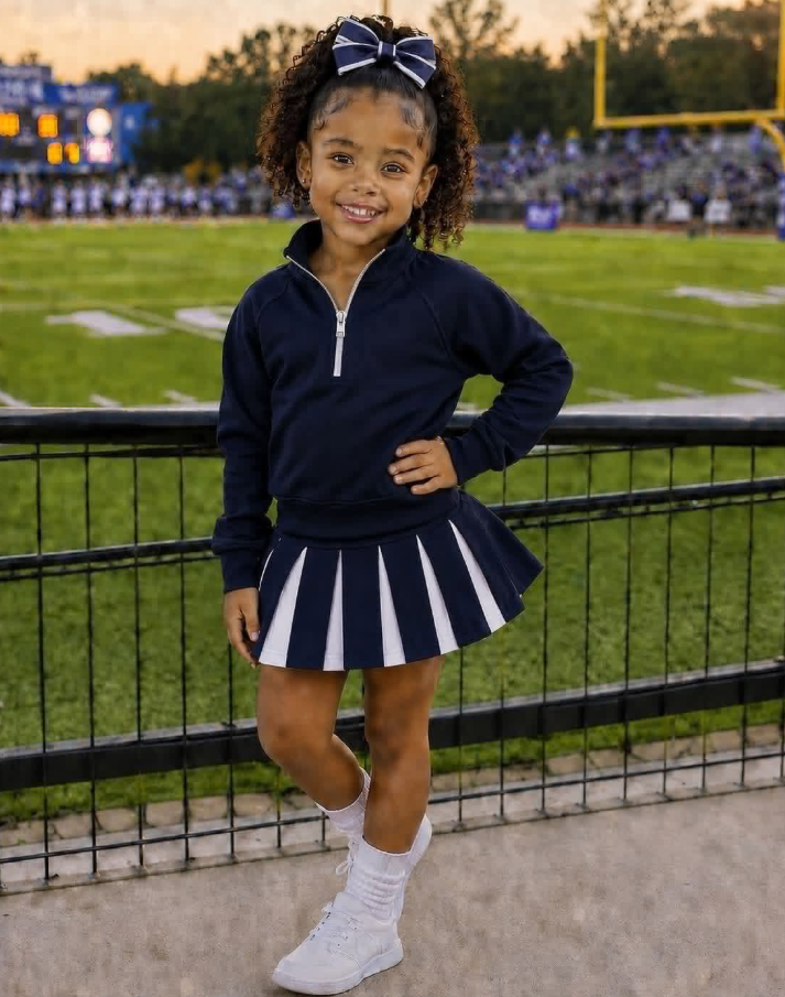 GAME DAY ATHLETIC SETS (NAVY&WHITE) (PREORDER) 062526RW