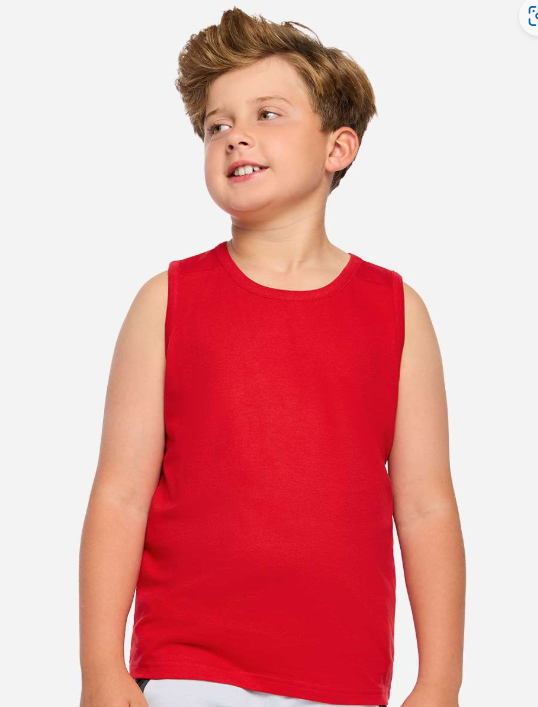 SCHOOL CROP TANKS 💖💖💖 CARDINALS BRIDGE CITY/RED POLKA DOTS- Youth Fine Jersey Tank - (LAT) 062626MG