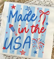 Girly USA Bundle (MADE IN THE USA) - T-SHIRT - (COMFORT COLOR/BELLA) 062926MG