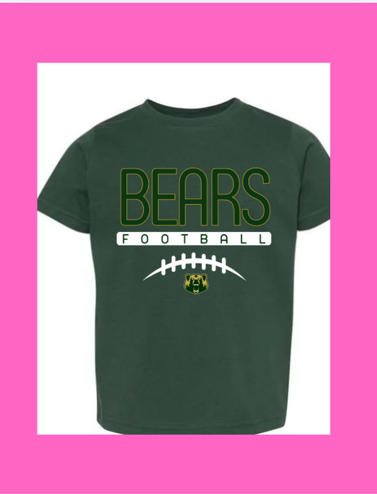 BEARS FOOTBALL - T-SHIRT- (RABBIT SKIN) 071126BR