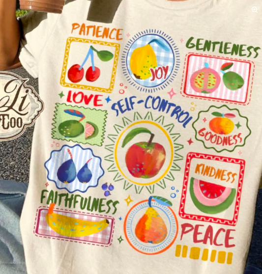 Fruits of The Spirit 🍓🍏 - T-SHIRT - (GILDAN) 071926LW