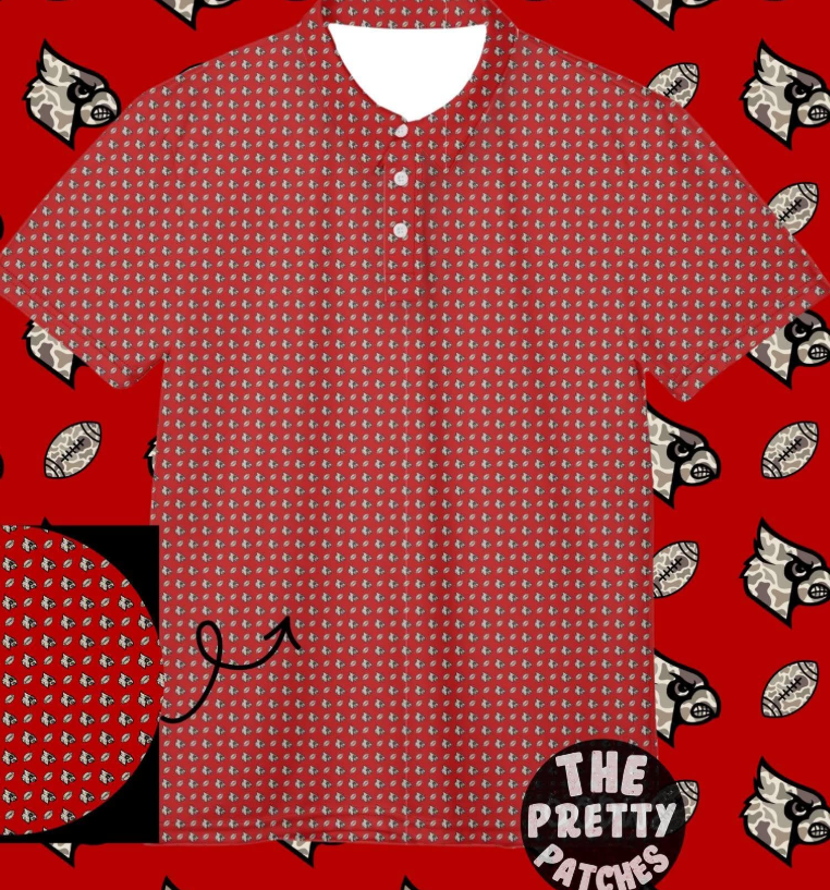 CAMO BRIDGE CITY CARDINAL GAME DAY POLO (PREORDER) 072526BR