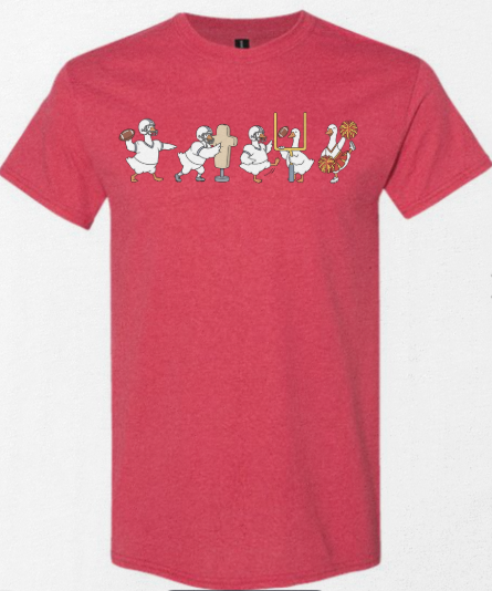 FOOTBALL GOOSE - T-SHIRT - (GILDAN) 080726rw