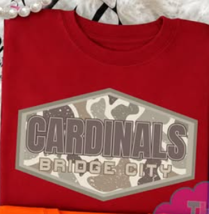 Custom School Mascot 💚🤎(cardinals) - T-SHIRT - (team365) 080726rw