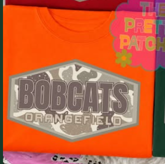 Custom School Mascot 💚🤎(bobcats) - T-SHIRT - (core365) 080726br
