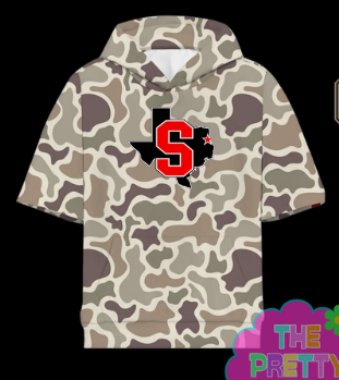 Camo Hooded Tee- (shelbyville)- YOUTH - PREORDER- HAPPY DAYS- 081526rw