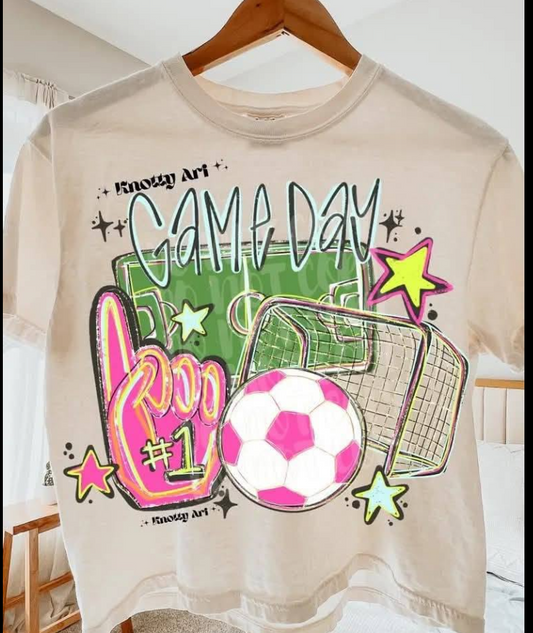 SOCCER GAME DAY ⚽️🩷 -TANK TOP- (COMFORT COLOR) 090226LW