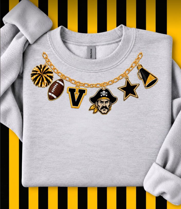 CHARM NECKLACES 1002263---------- SWEATSHIRT----------(GILDAN)100826RW