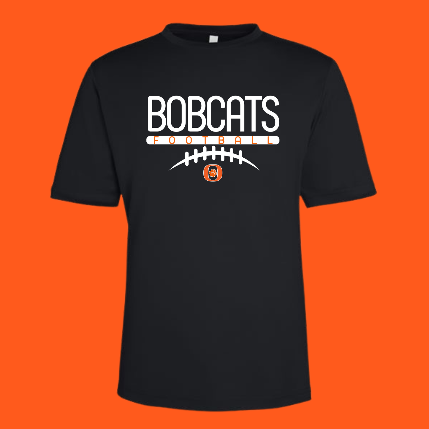 BOBCATS FOOTBALL - DRI-FIT- SHORT SLEEVE  071026LW