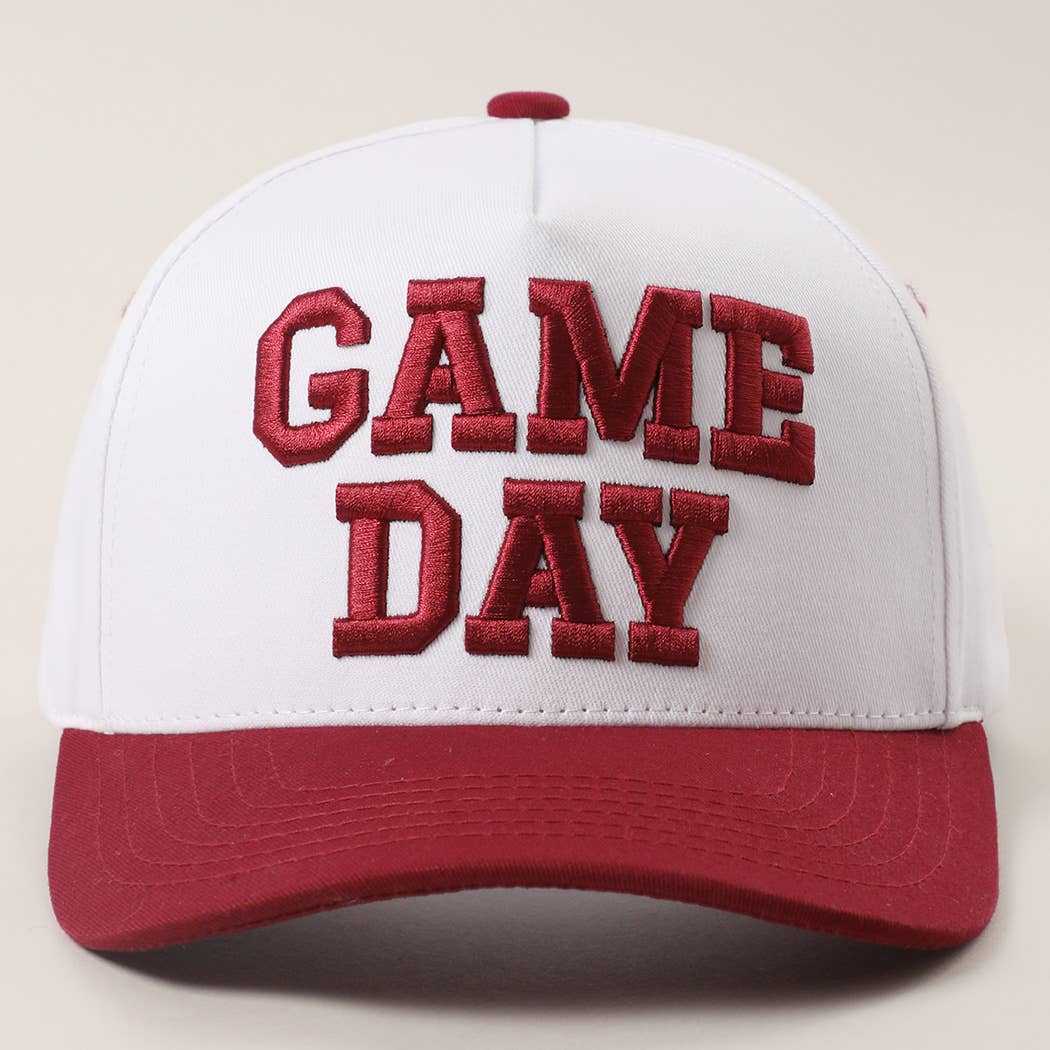 Fashion City - GAME DAY Two-Tone Embroidered Trucker Hat