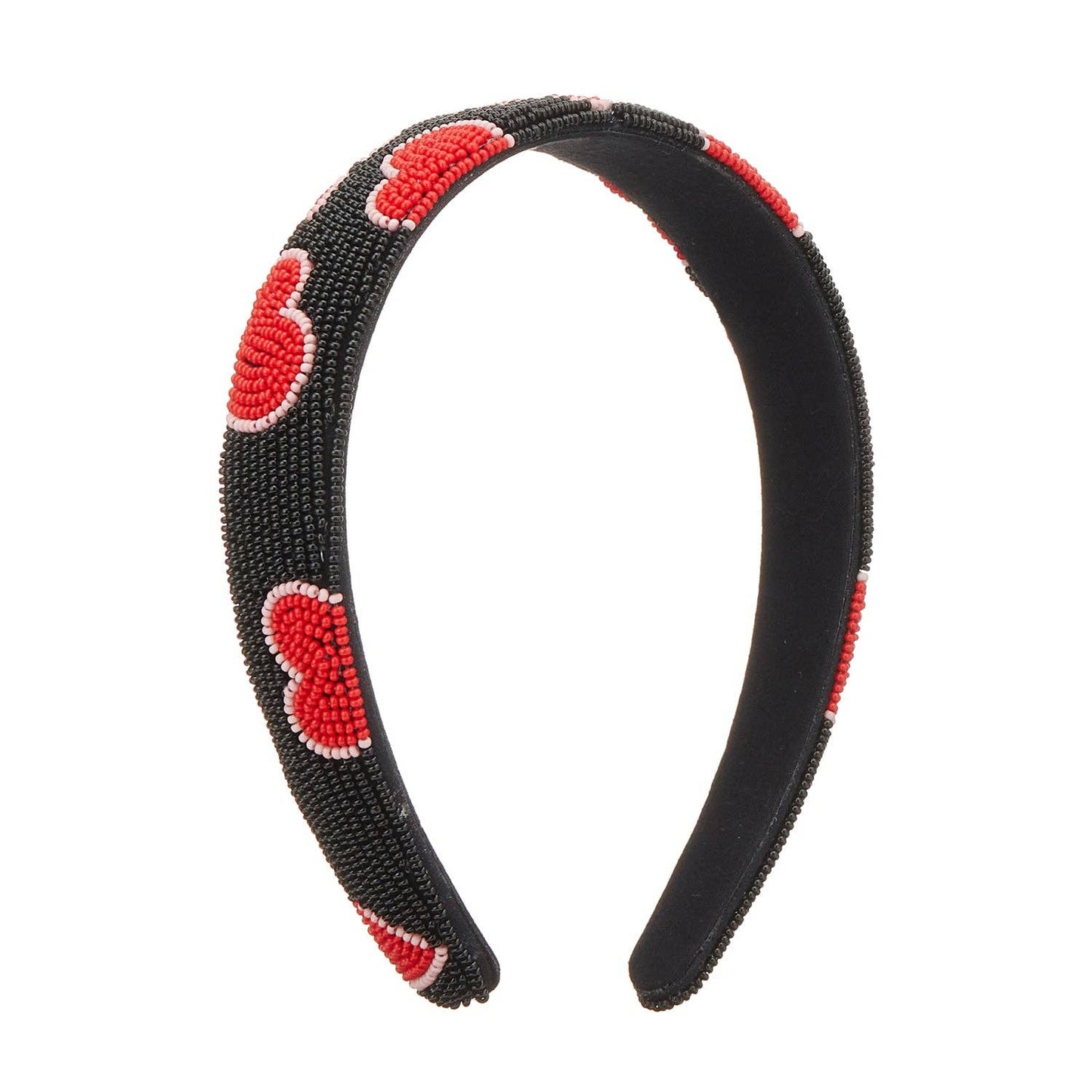 Heart Beaded Headband HA014