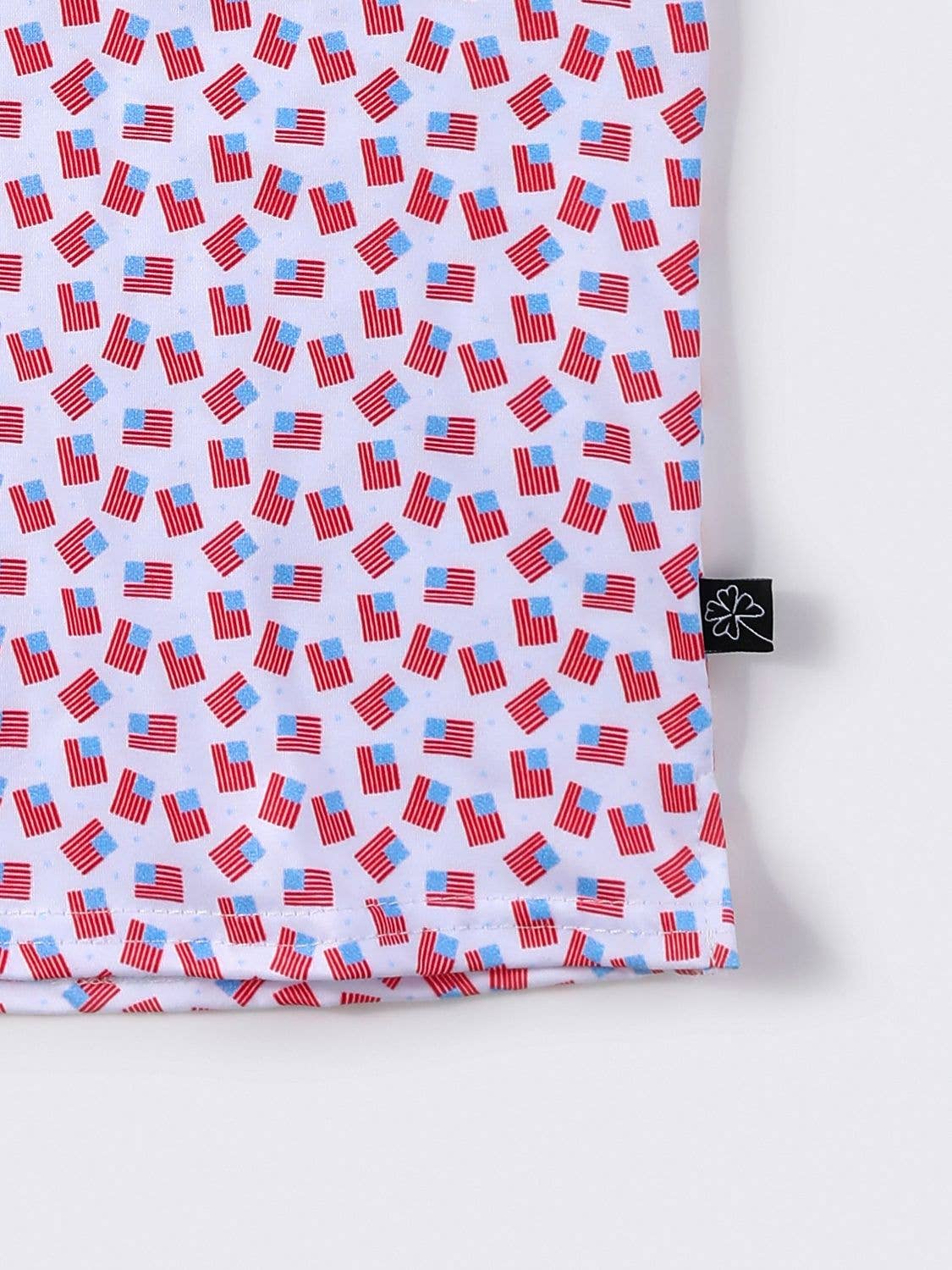 American Flag Boy Collar Shirt - AFS10