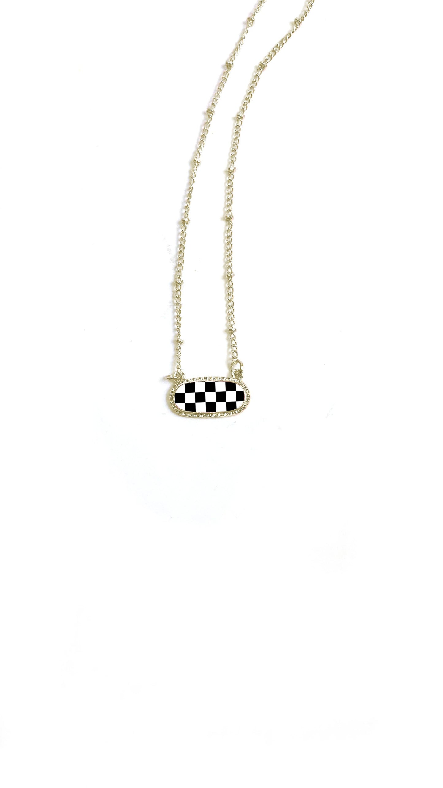 Checkerboard Necklace-CKBN1