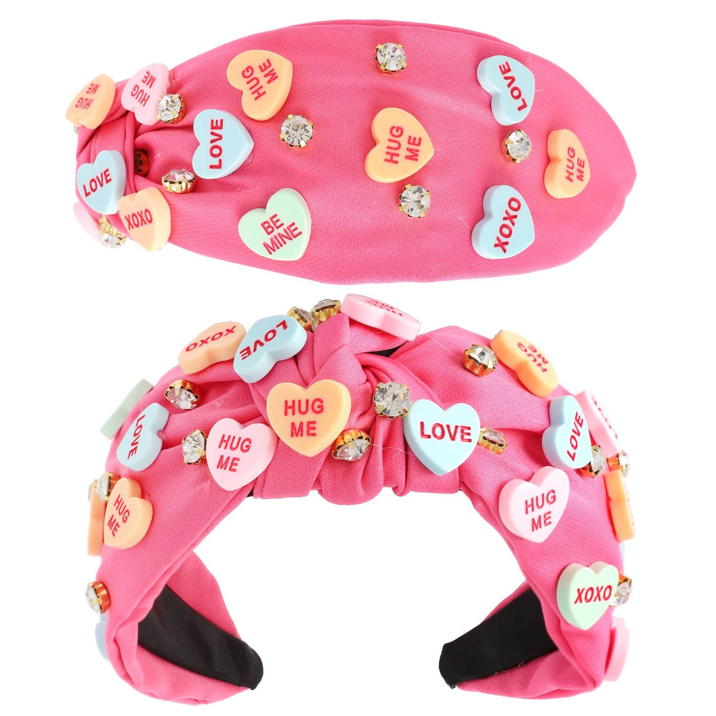 Valentines Day Conversation Hearts Candy Headband H138