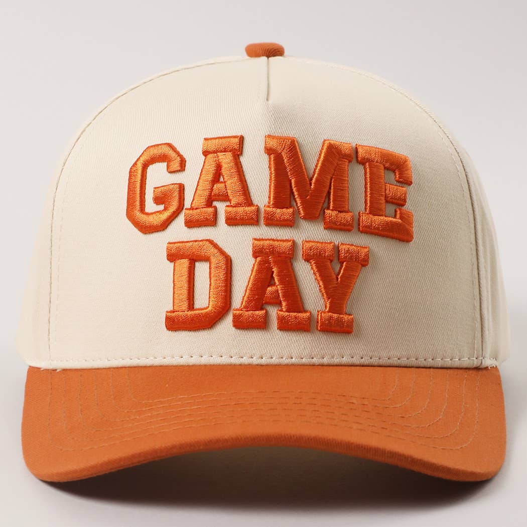 Fashion City - GAME DAY Two-Tone Embroidered Trucker Hat