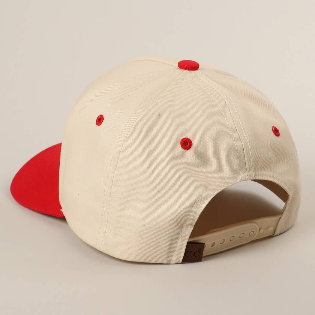 Fashion City - GAME DAY 3D Letter Embroidered Two-Tone Trucker Hat