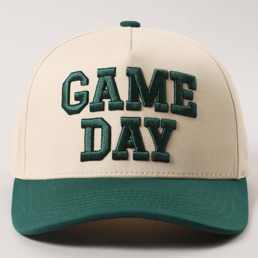 Fashion City - GAME DAY Two-Tone Embroidered Trucker Hat
