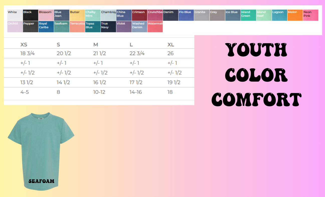 Pink Gingham Chosen 🩷- TSHIRT- (COMFORT COLOR/BELLA)