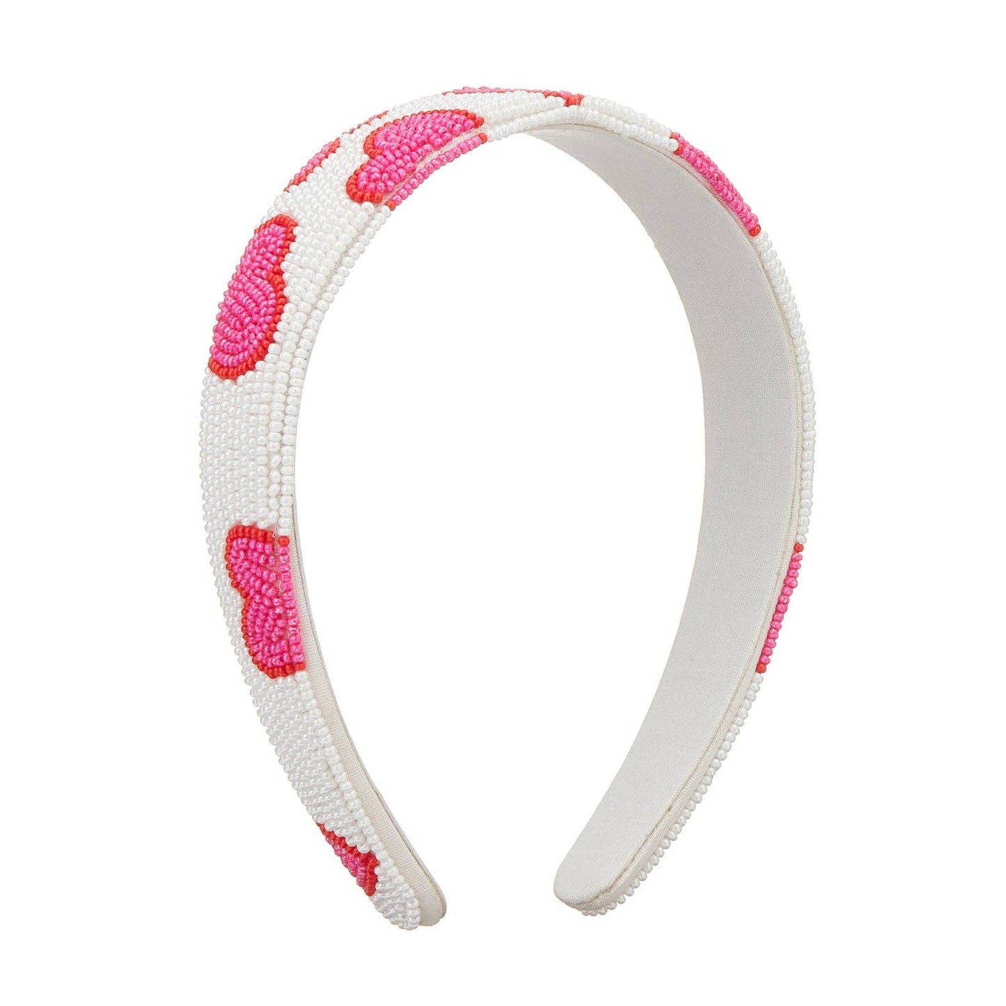 Heart Beaded Headband HA014