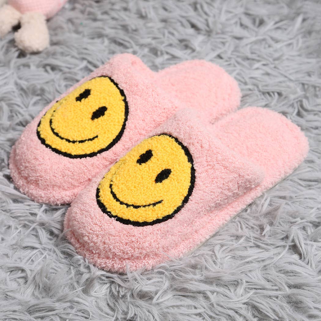 Kid's Happy Face Luxury Soft Slipper JCL4213K