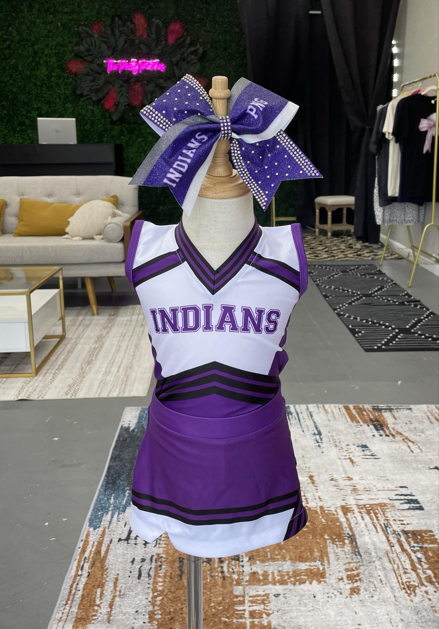 INDIANS CHEER UNIFORM