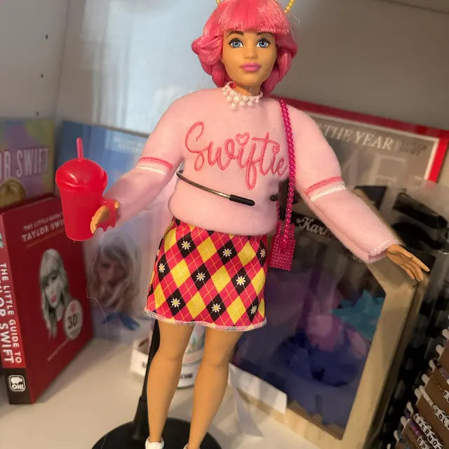 Pink Swiftie Elf Sweater