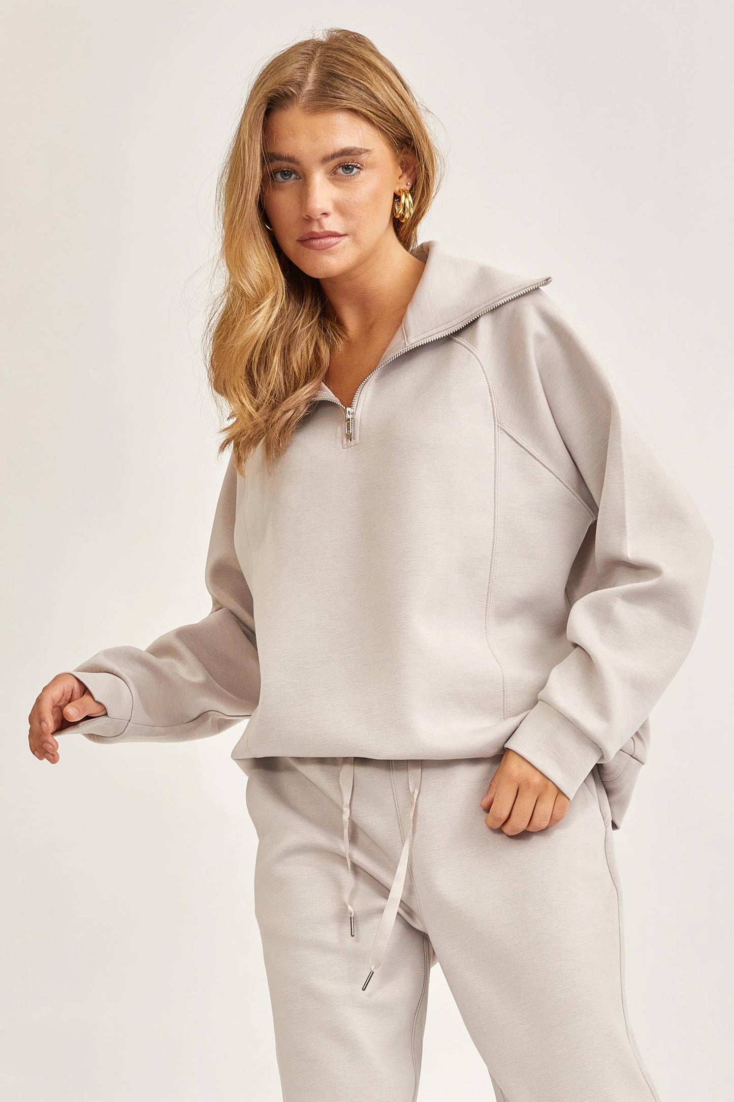 Quarter Zip Pullover + Jogger Modal Travel Set QZP520