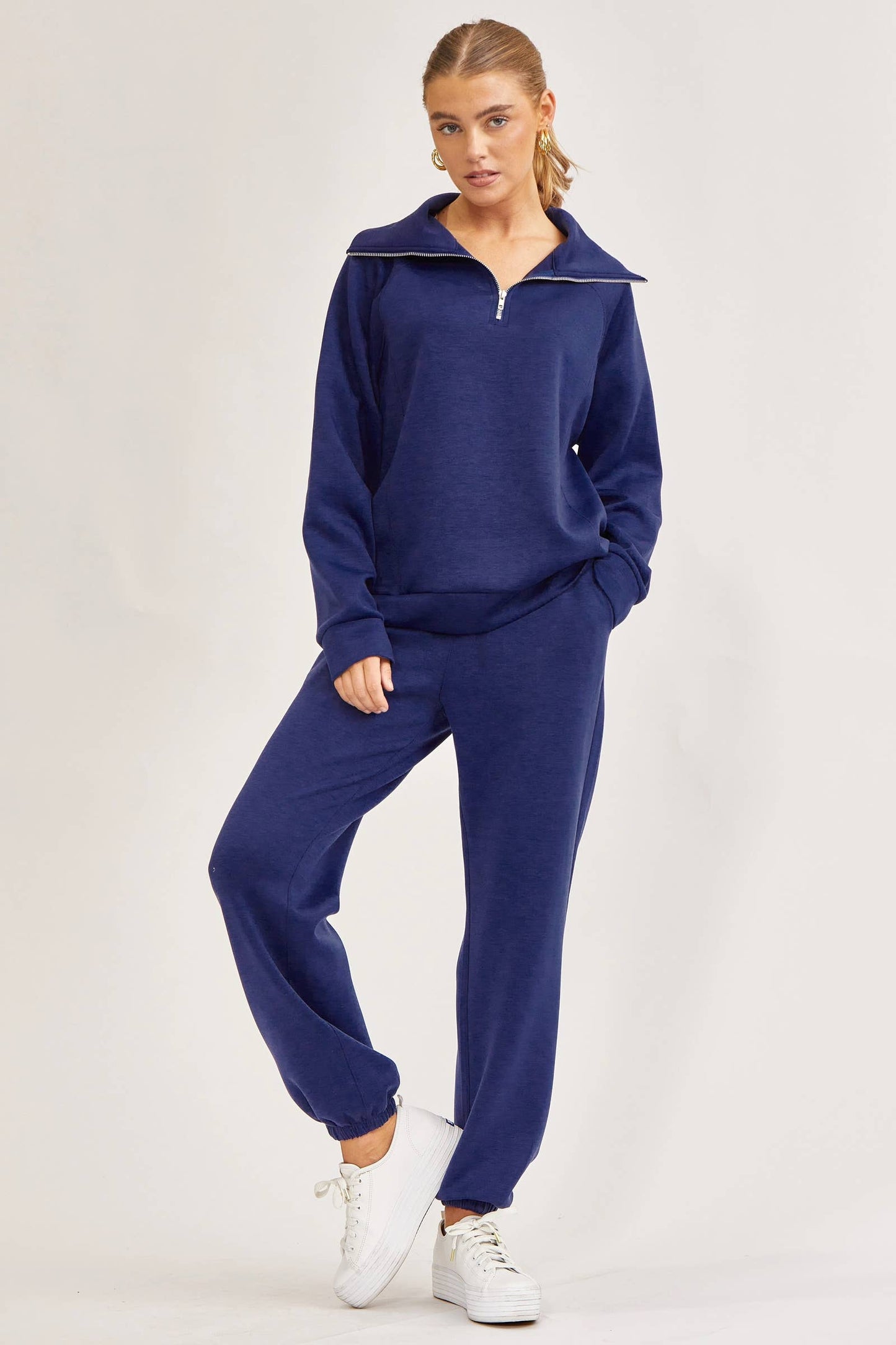 Quarter Zip Pullover + Jogger Modal Travel Set QZP520