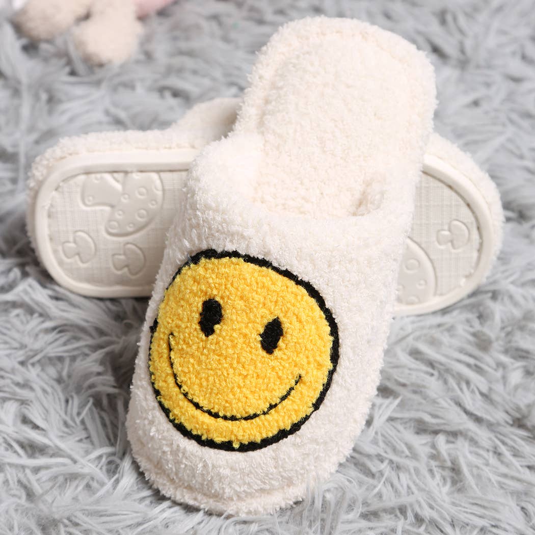 Kid's Happy Face Luxury Soft Slipper JCL4213K