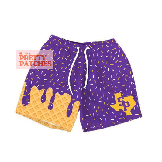 Drip Shorts SABINE PASS SHARKS (ADULT) - PRE ORDER