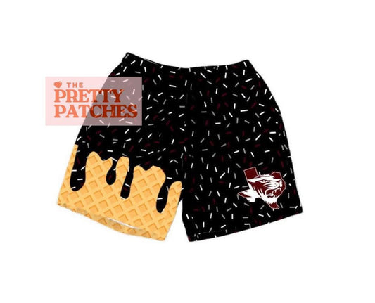 Drip Shorts SILSBEE TIGERS (ADULT) - PRE ORDER
