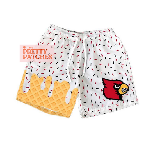 Drip Shorts CARDINALS (ADULT) - PRE ORDER