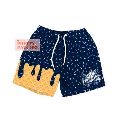 Drip Shorts PIRANHAS (ADULT) - PRE ORDER