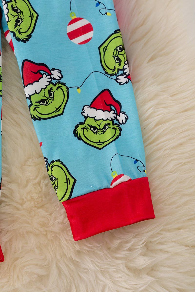 Don't be a Grinch boys pajamas set. PJG40270