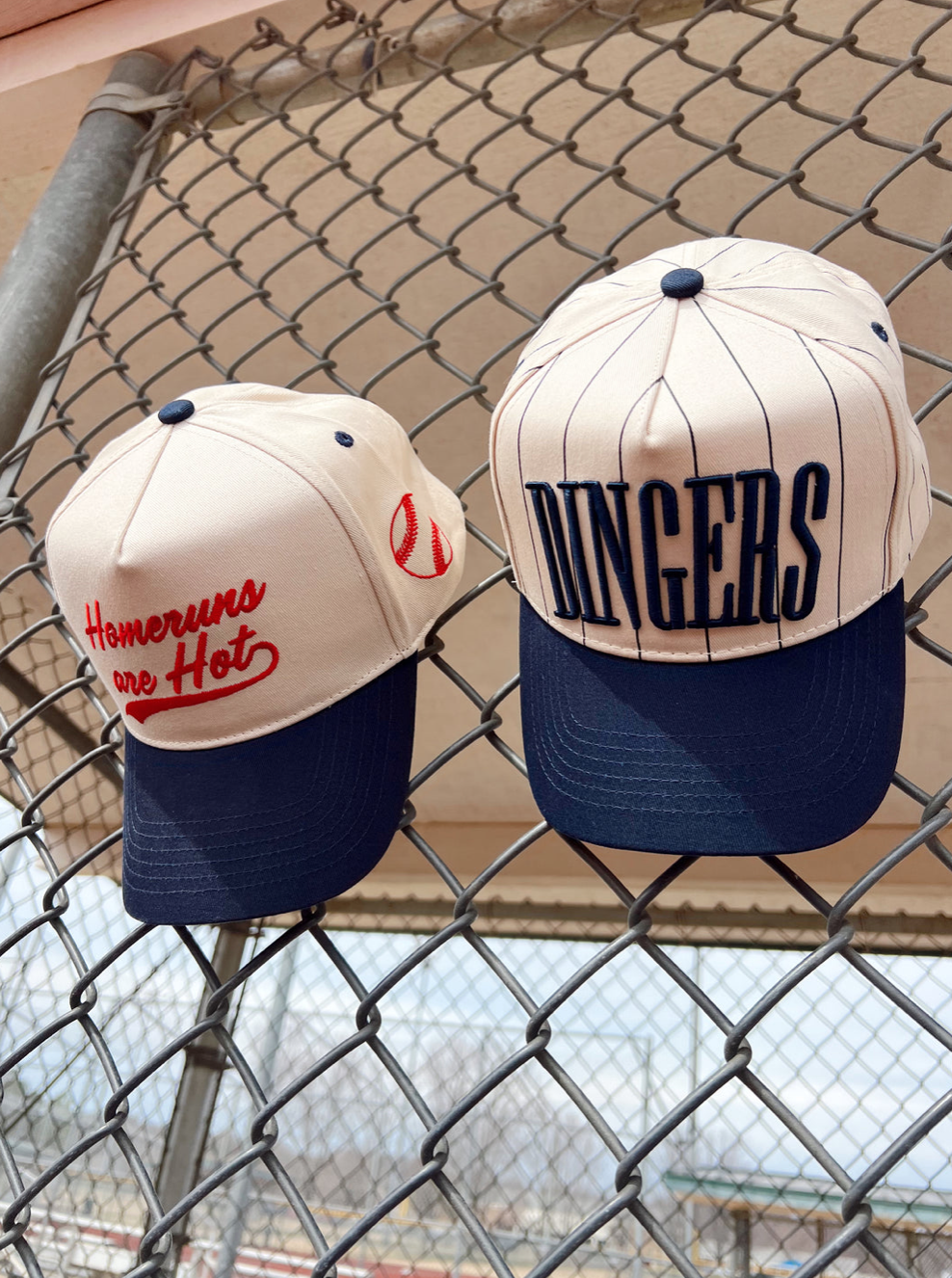 Dingers - Stripe Vintage Trucker Hat-101125br