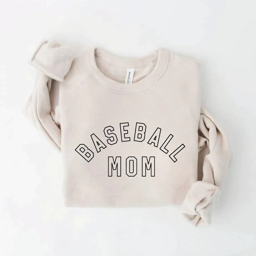 Softball Mom -Hollow letters BELLA BRAND