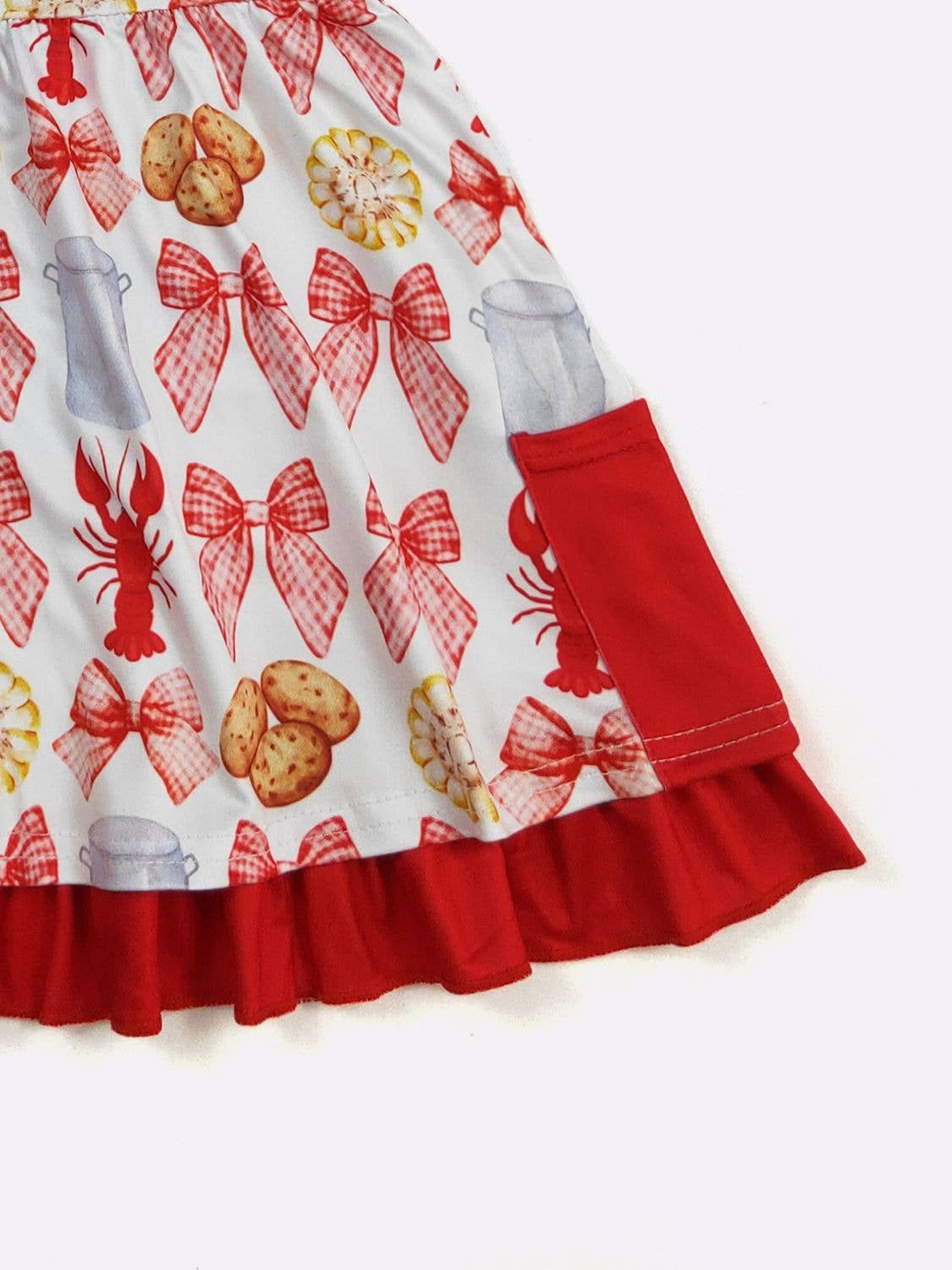 Crawfish Coquette Girls Dress 47791