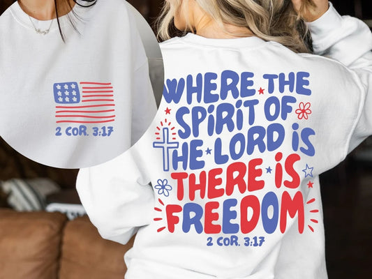 ..There is Freedom - T SHIRT - (Jerzee/Gildan)