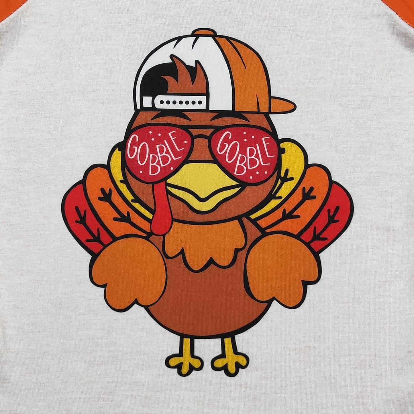 Cool Turkey Boy Raglan 36146