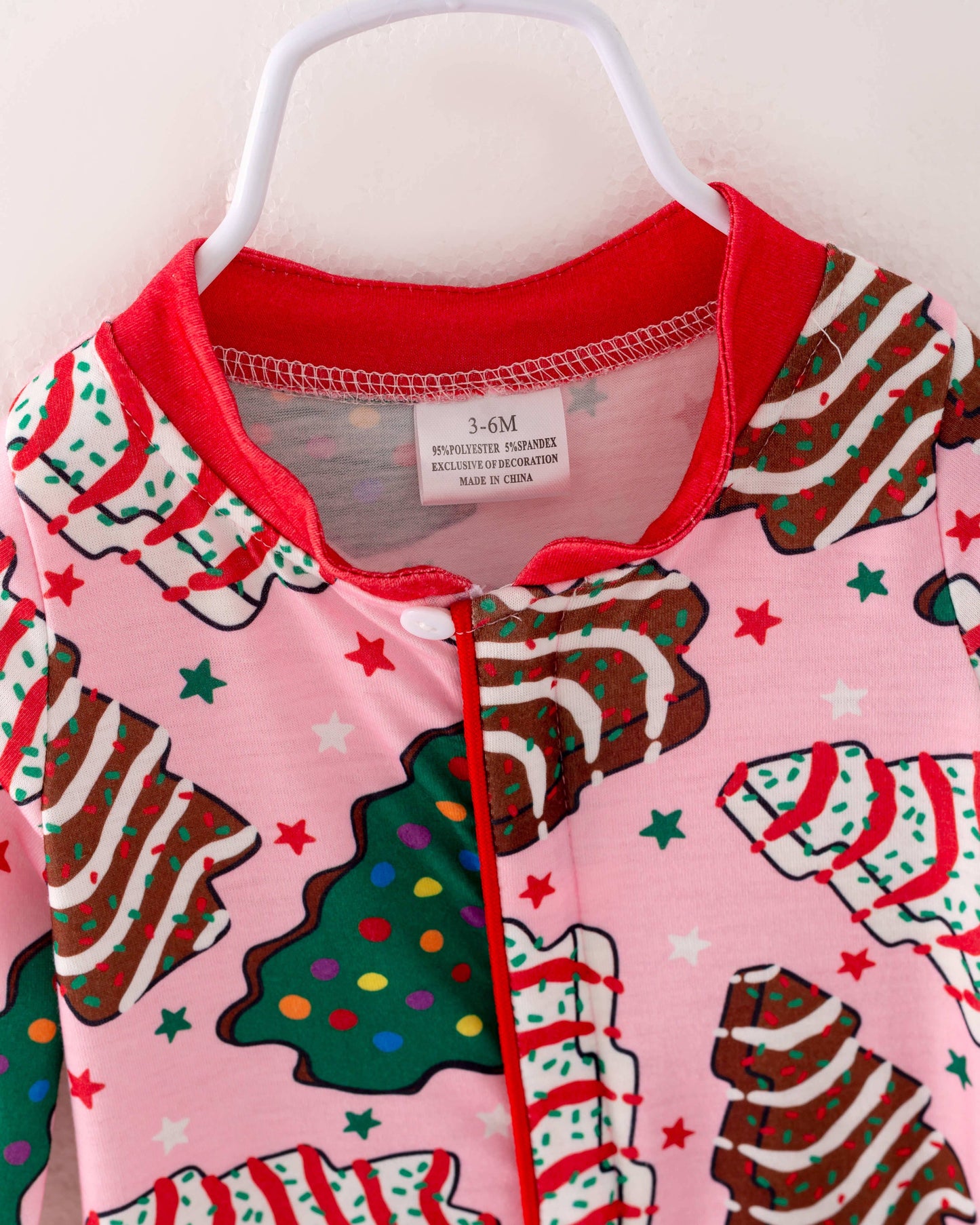 Holiday Tree Cookies Baby Boy Romper Clothes RPB40297