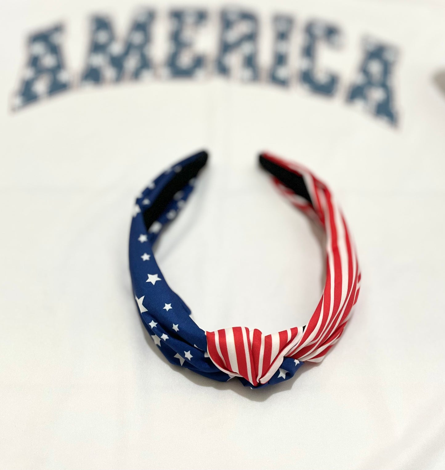 American flag headband