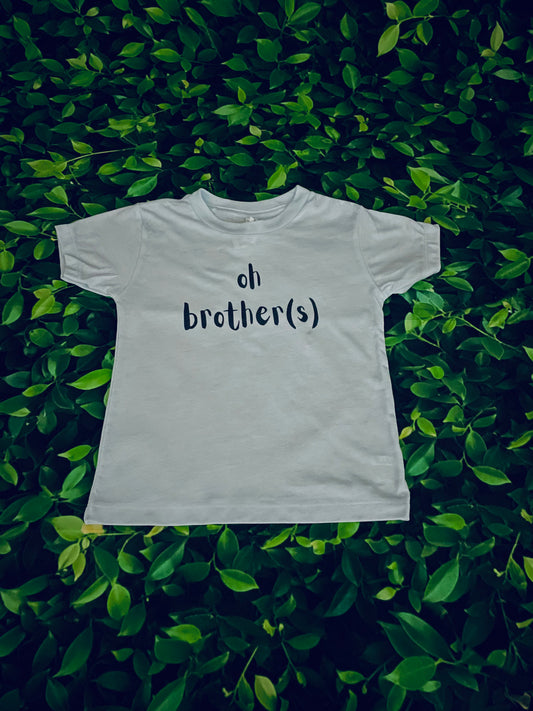 Oh brothers gender reveal shirt