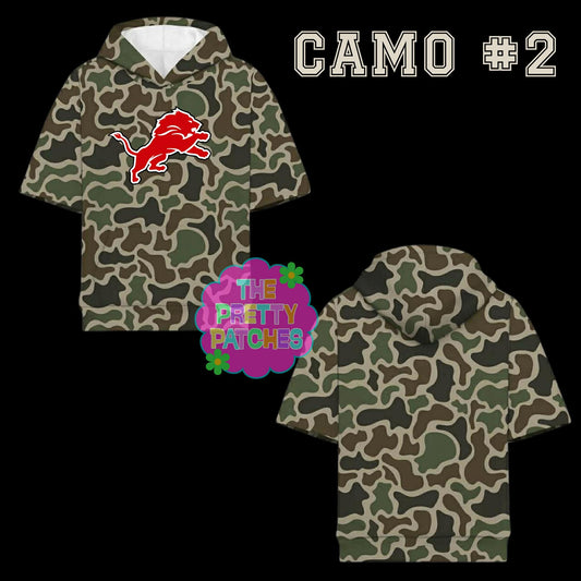 Camo Hooded Tees-KOUNTZE-YOUTH - PREORDER (HAPPY DAYS) 043026JB