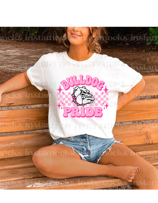 Bulldogs Pink retro