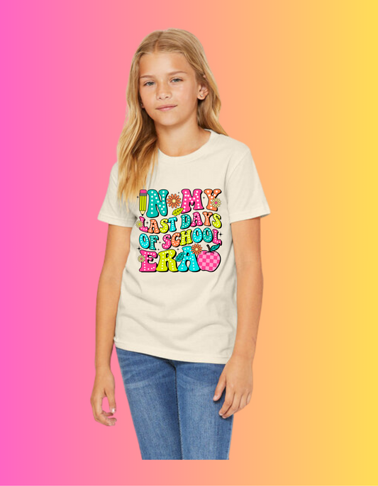 In my last days of school era T-shirt