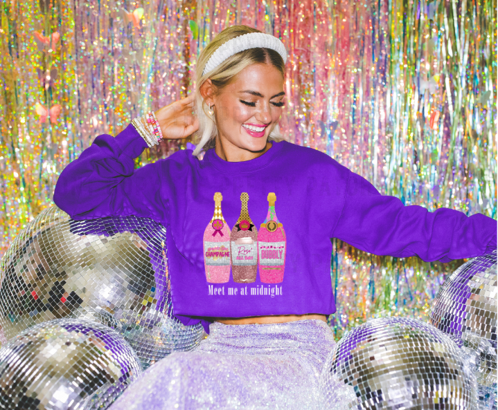 Copy of 3 bottles of glitter champagne T-SHIRT ONLY