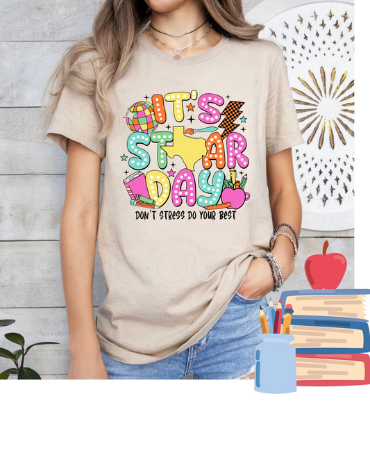 It's STAAR day don't stress do your best T shirt